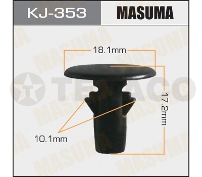 Клипса автомобильная MASUMA KJ-353