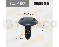Клипса автомобильная MASUMA KJ-497
