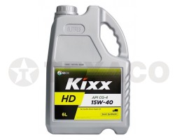 Масло моторное Kixx HD 15W-40 CG-4 (6л)