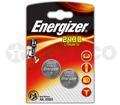Батарейка ENERGIZER Lithium CR2430 (2шт)
