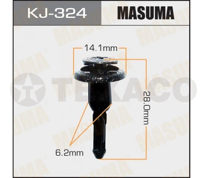 Клипса автомобильная MASUMA KJ-324
