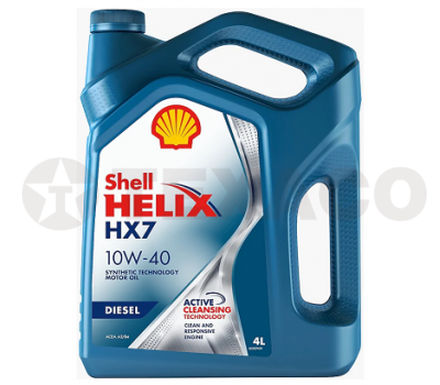Масло моторное SHELL Helix HX7 Diesel 10W-40 (4л)