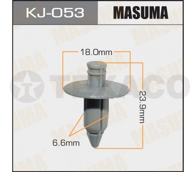 Клипса автомобильная MASUMA KJ-053