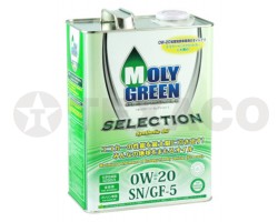 Масло моторное MOLY GREEN SELECTION 0W-20 SP/GF-6A (4л)