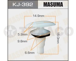 Клипса автомобильная MASUMA KJ-392