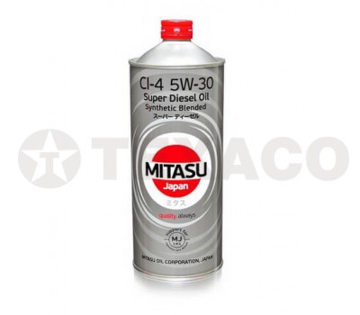 Масло моторное MITASU SUPER DIESEL 5W-30 CI-4 (1л)