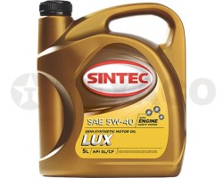 Масло моторное SINTEC LUXE 5000 5W-40 SL/CF (4л)