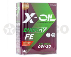 Масло моторное X-OIL Energy FE 0W-30 SN/CF (4л)