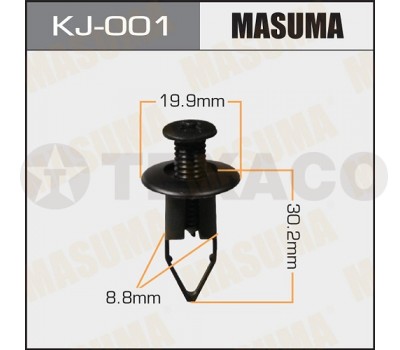 Клипса автомобильная MASUMA KJ-001