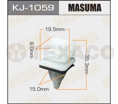 Клипса автомобильная MASUMA KJ-1059