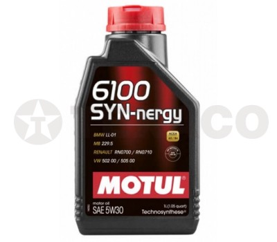 Масло моторное MOTUL 6100 Synergie 5W-30 (1л)