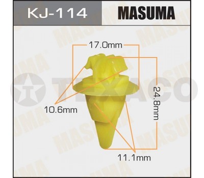 Клипса автомобильная MASUMA KJ-114