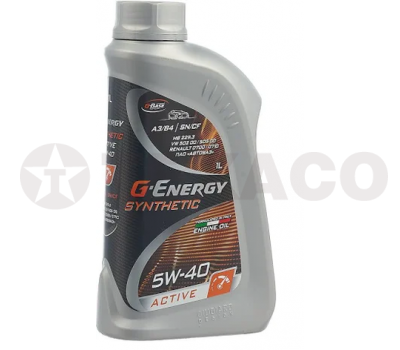 Масло моторное G-Energy Synthetic Active 5W-40 SN/CF (1л)