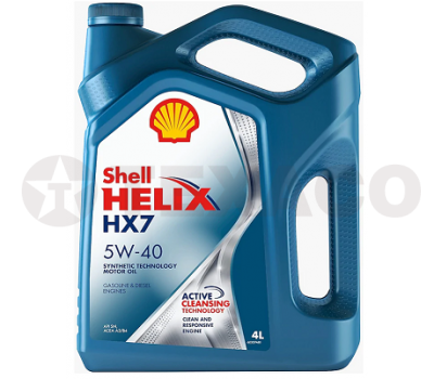 Масло моторное SHELL Helix HX7 5W-40 SP/A3/B4 (4л)