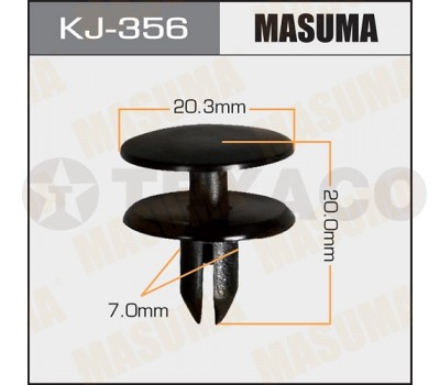 Клипса автомобильная MASUMA KJ-356