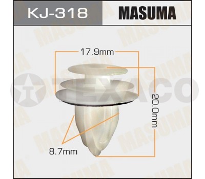 Клипса автомобильная MASUMA KJ-318