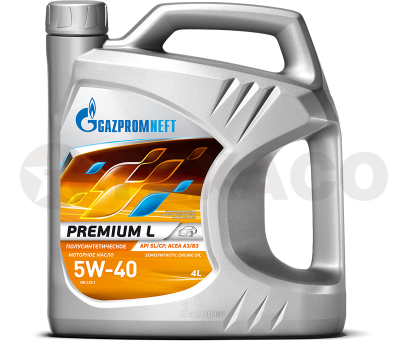 Масло моторное Gazpromneft Premium L 5W-40 SL/CF (4л)