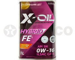Масло моторное X-OIL Energy FE HYBRID 0W-16 SN (1л)