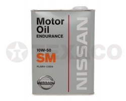 Масло моторное NISSAN GTR ENDURANCE 10W-50 (4л) синтетика