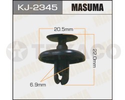 Клипса автомобильная MASUMA KJ-2345