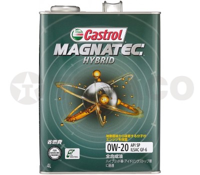 Масло моторное Castrol Magnatec Hibrid 0W-20 API SP/GF-6 (4л)