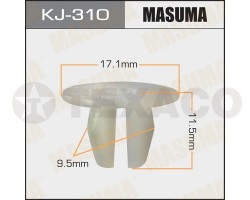 Клипса автомобильная MASUMA KJ-310