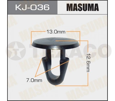 Клипса автомобильная MASUMA KJ-036