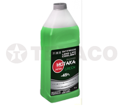Антифриз Hotaka Green Long Life Coolant -45C, (1кг)