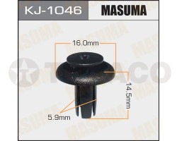 Клипса автомобильная MASUMA KJ-1046