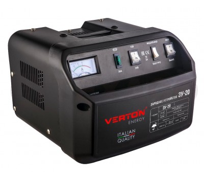 Зарядное устройство VERTON Energy ЗУ-20 12/24В 20-200Ач
