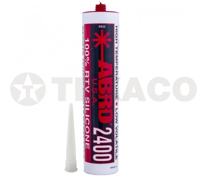 Герметик-прокладка ABRO высокотемпературный красный (310мл)