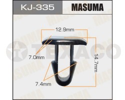 Клипса автомобильная MASUMA KJ-335