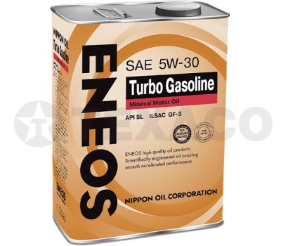 Масло моторное Eneos Gasoline 5W-30 SL (4л) минеральное