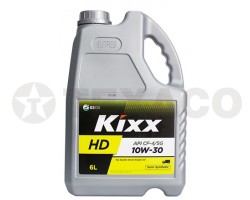 Масло моторное Kixx HD 10W-30 CF-4 (6л)