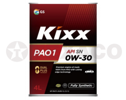 Масло моторное KIXX PAO 0W-30 SP/C2/C3 (4л) синтетическое