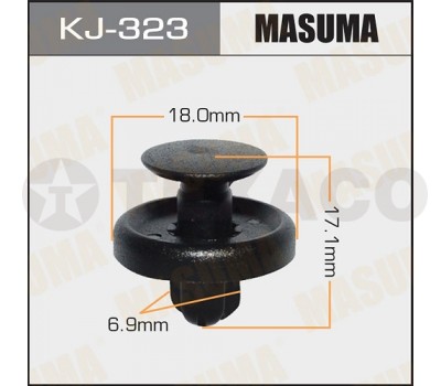 Клипса автомобильная MASUMA KJ-323