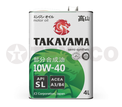 Масло моторное TAKAYAMA 10W-40 A3/B4 SL (4л)