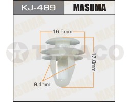 Клипса автомобильная MASUMA KJ-489
