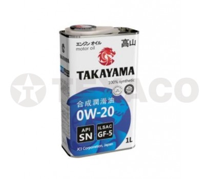Масло моторное TAKAYAMA 0W-20 GF-5 SP (1л)