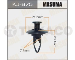 Клипса автомобильная MASUMA KJ-675