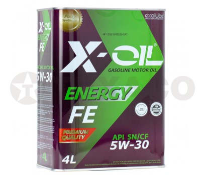 Масло моторное X-OIL Energy FE 5W-30 SN/CF (4л)