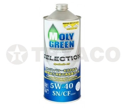 Масло моторное MOLY GREEN SELECTION 5W-40 SN/CF (1л)