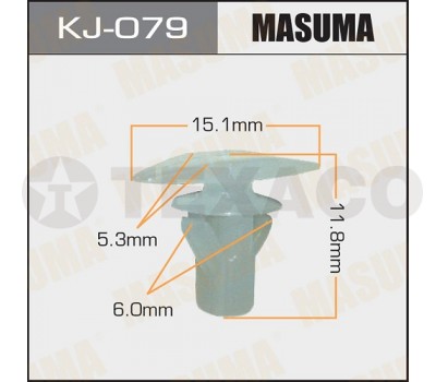Клипса автомобильная MASUMA KJ-079
