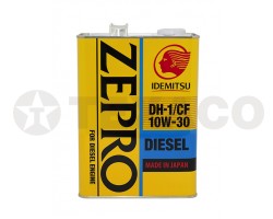 Масло моторное IDEMITSU ZEPRO DIESEL 10W-30 CF/DH-1 (4л)