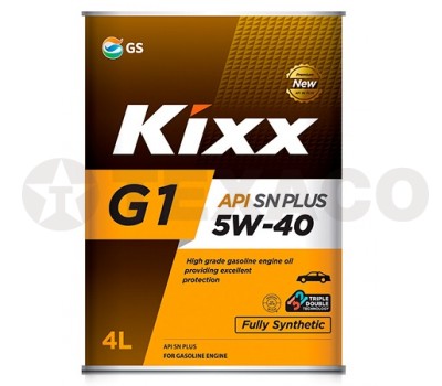 Масло моторное Kixx G1 5W-40 SP (4л)