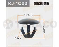 Клипса автомобильная MASUMA KJ-1066