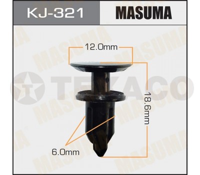 Клипса автомобильная MASUMA KJ-321