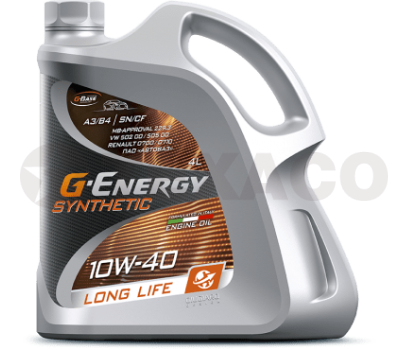 Масло моторное G-Energy Synthetic Long Life 10W-40 SN/CF (4л)