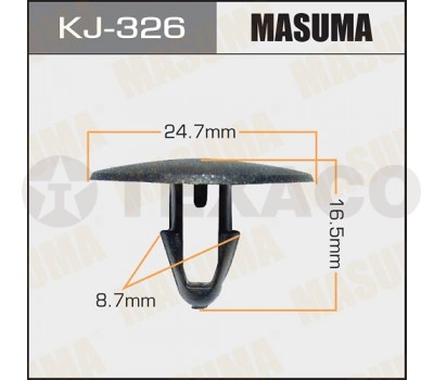 Клипса автомобильная MASUMA KJ-326