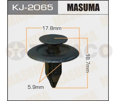 Клипса автомобильная MASUMA KJ-2065